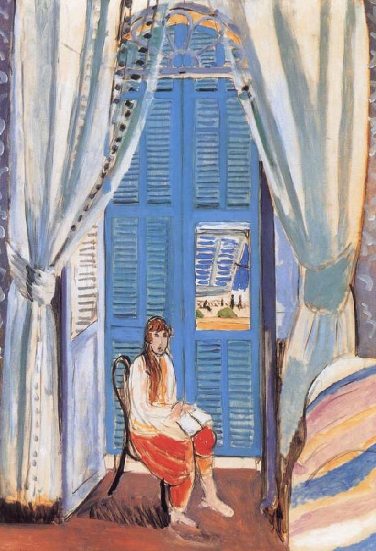 Henri Matisse French window before